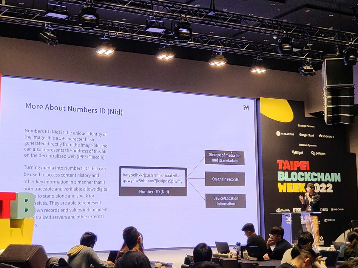 RvCh02568990's tweet photo. Thrilled to have $NUM Founder and CTO Bofu share how they create the full history of digital assets with Numbers Mainnet in #TaipeiBlockchainWeek with so many talented developers! 😎

Open source tools for everyone to co-build a healthier Web3 with $NUM 💪
$NUM #Numary #Web3 #NFT https://t.co/NuvS9MNKmM