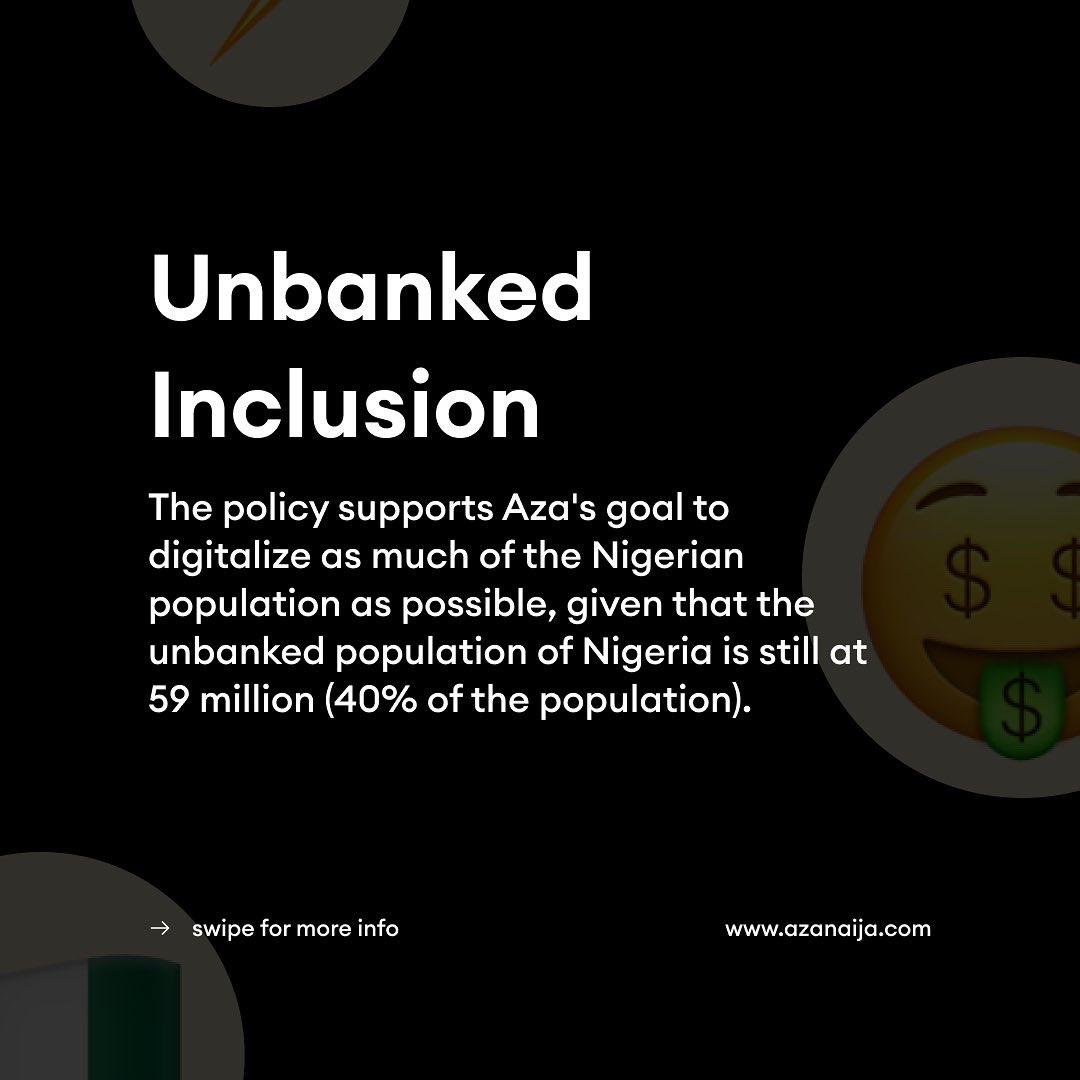 azanaija's tweet photo. Project Cashless⚡️

#aza #slwa⚡️ #fintech #cbn #nigeria #naija #cbnpolicy #cashlesspolicy https://t.co/vYHD1SXNn9