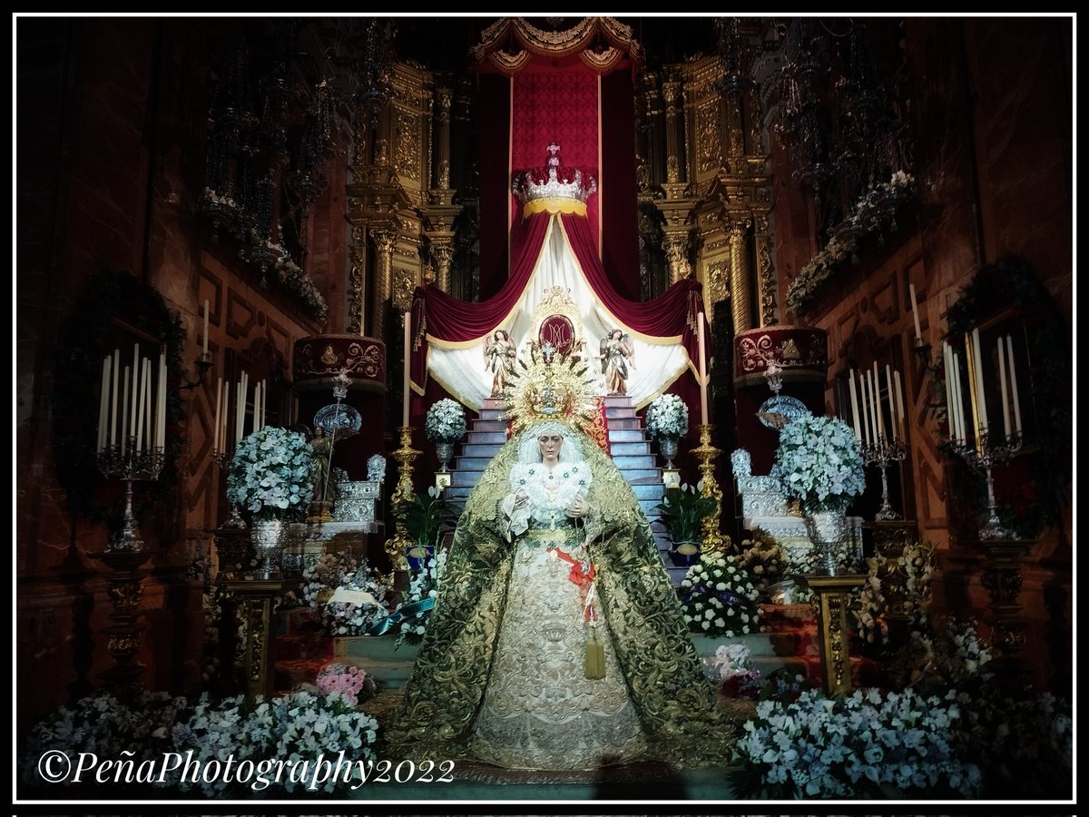 EnMacarena's tweet photo. Este es mi comienzo de año nuevo verla en estos día cuando baja para que la veamos cerquita #Madreeterna #Luzdeluz 
#SiempreEsperanza #Comotuninguna #Estrelladelamañana #Graciasevillana
📷 de @fotopblanco 💚⚓💜 https://t.co/CrgAXFvkcF