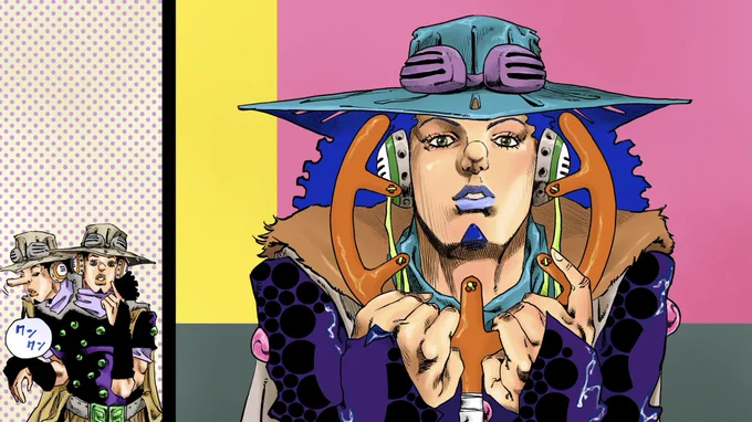 #ONEPIECE × #jojo GOD USOPP-JoJo's Bizarre Adventure Style 