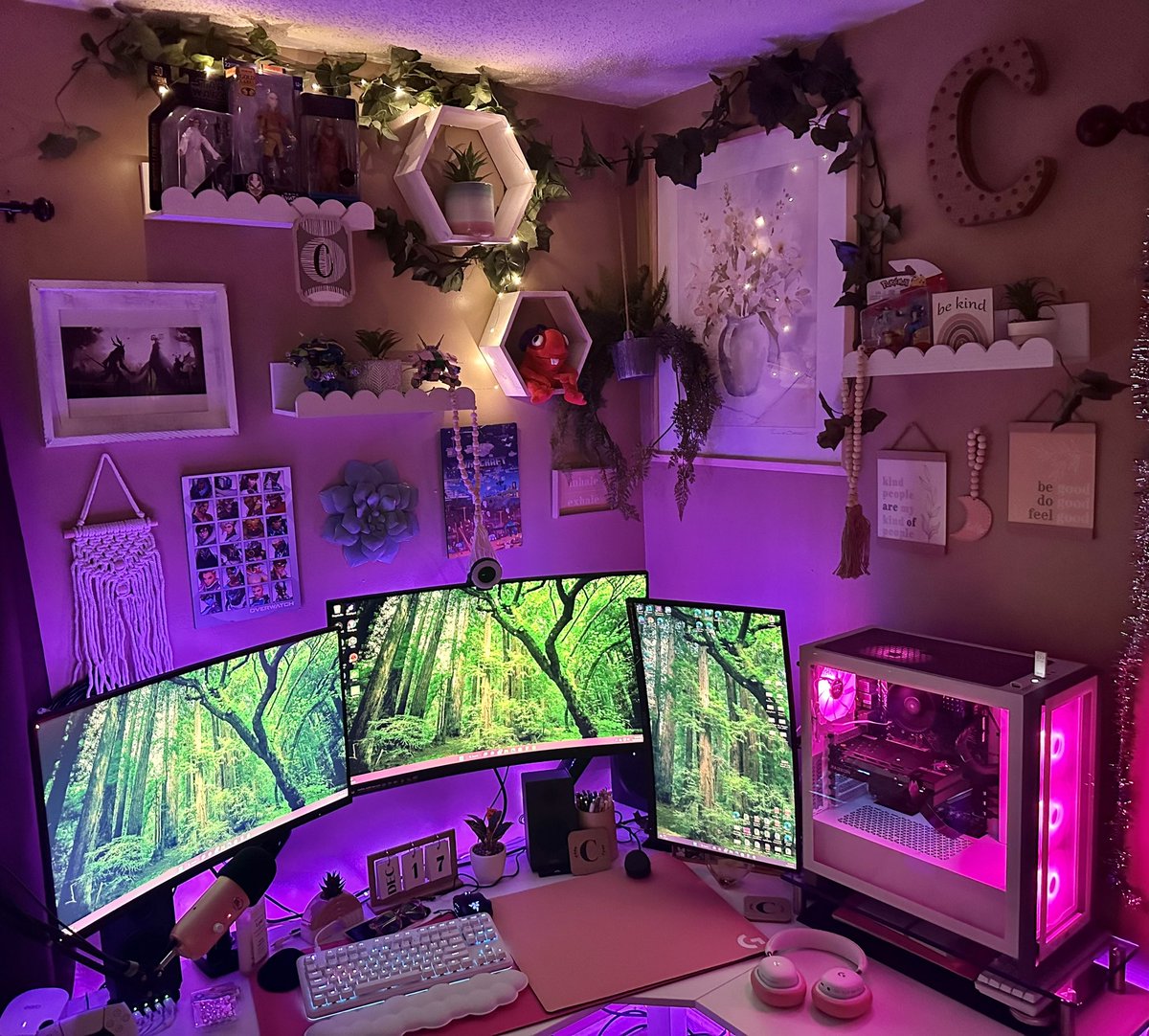 astarrinight's tweet photo. 💞 wall decor is up ✨🍃 https://t.co/hTlF31Llxt
