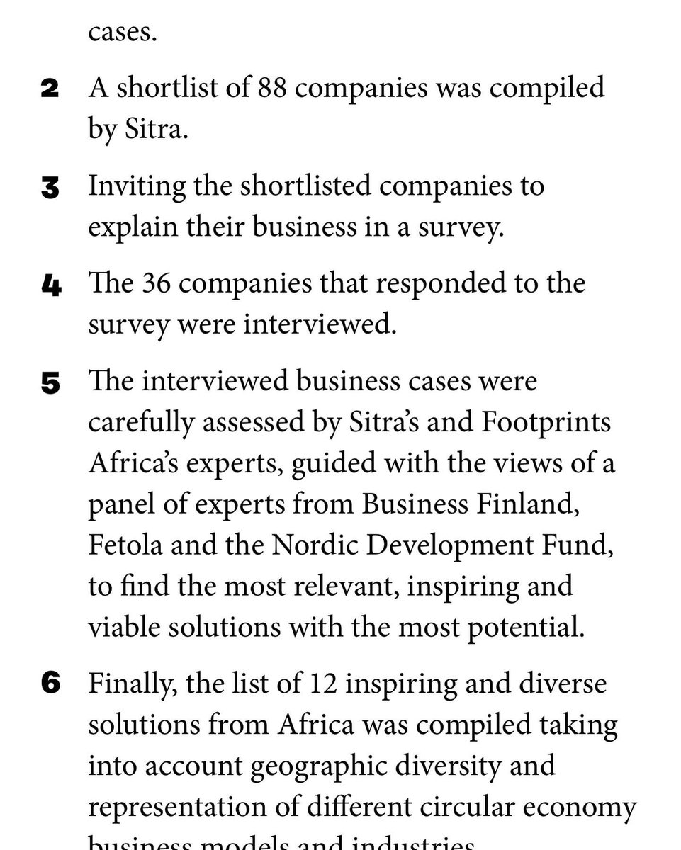 We are honored to be one of 12 Inspiring circular Economy solutions that were selected to show case during THE WORLD CIRCULAR ECONOMY SUMMIT 2022 which was held in Kigali,Rwanda on 6-8 December 2022.
<a href="/SitraFund/">Sitra</a> @WCEF2022