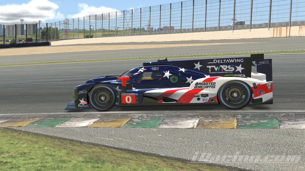 Keech14K's tweet photo. WINNER WINNER CHICKEN M'FN DINNER!!!!! Started P2, didn't have the outright pace to win, we needed help and got it! Took the lead on lap 5 and never looked back as we brought home our first LMP2 win! This paint scheme is magical for me! Thanks to T1S and our partners! #Deltawing https://t.co/fxLY52UD8t