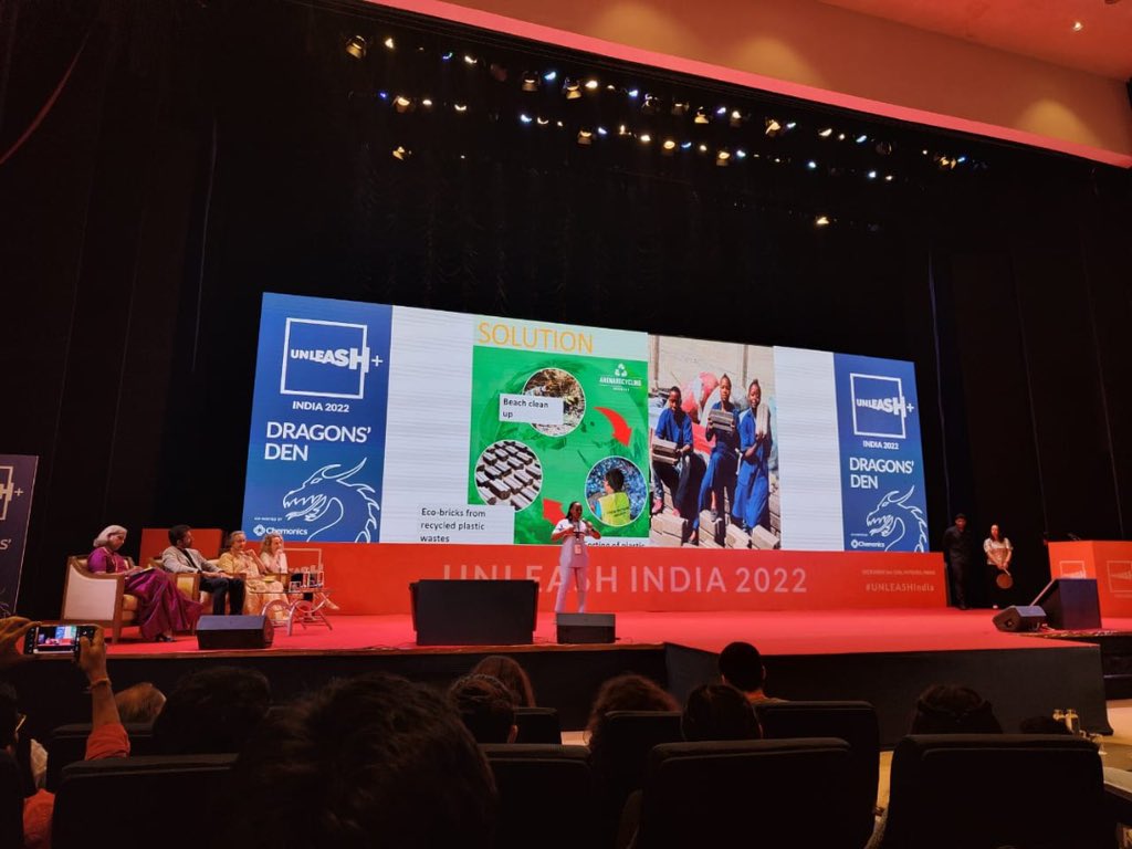 ArenaRecycling's tweet photo. This is the best moment of all our experiences so far we ARENA RECYCLING INDUSTRY  being in the top 10 ventures to pitch at the Dragon's Den UNLEASH Plus, presenting our work at a global stage!

@UNLEASHlab https://t.co/ajfM0iDflZ