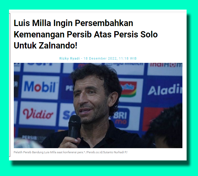 JournalisSocmed's tweet photo. Persib targetkan kemenangan pada laga pekan ke-15 BRI Liga 1 musim 2022-2022 ini.

Kemenangan tersebut tentunya akan dipersembahkan untuk Zalnando yang baru saja menjalani operasi karena cedera di kaki kirinya.

https://t.co/akqjzLa3R4 https://t.co/SPHUzdhSV2