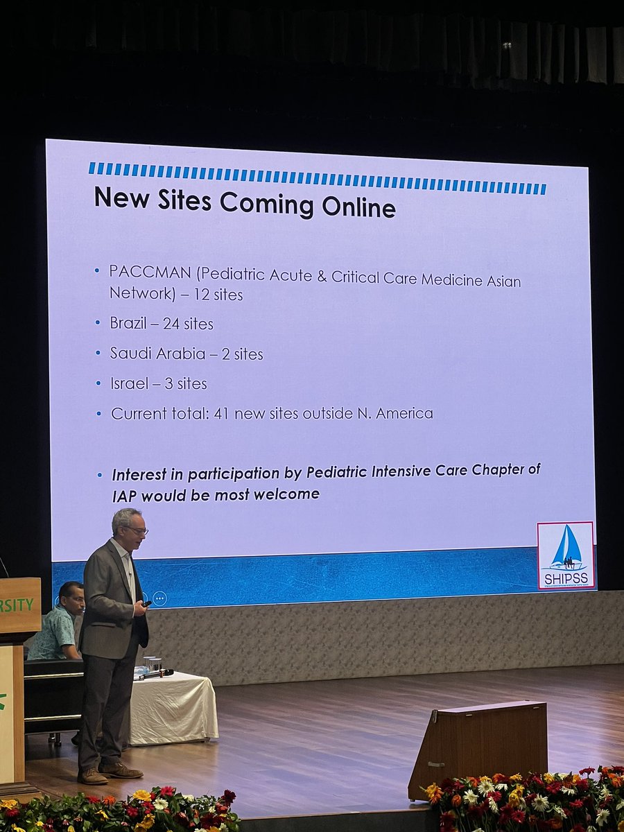 <a href="/msdagus/">Michael Agus</a> on steroids in paeds septic shock - shouldn’t use adult data, different endotypes in kids that respond differently (#HectorWong’s work), need our own #pedsicu trial (SHIPSS on the horizon!)

<a href="/paccman_asia/">PACCMAN</a> is coming aboard - ahoy there!

#pedicriticon2022 #shippuns #arrr