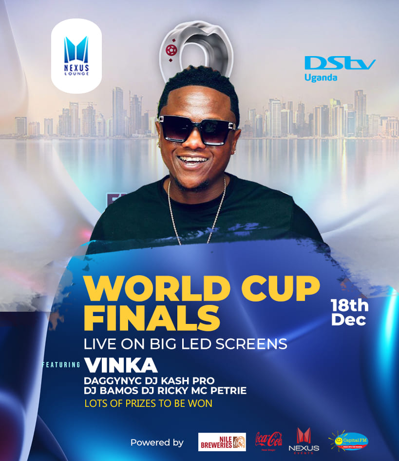 NamazziNaymah's tweet photo. Today is the #WCFinalWatchParty finals with vinka beibe at Nexus Lounge Najjera
Come have fun, free entrance with 3 beers ant 10k https://t.co/ZDBGY32qmS