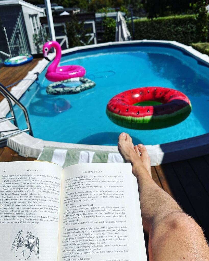 If anyone needs me for the next three weeks