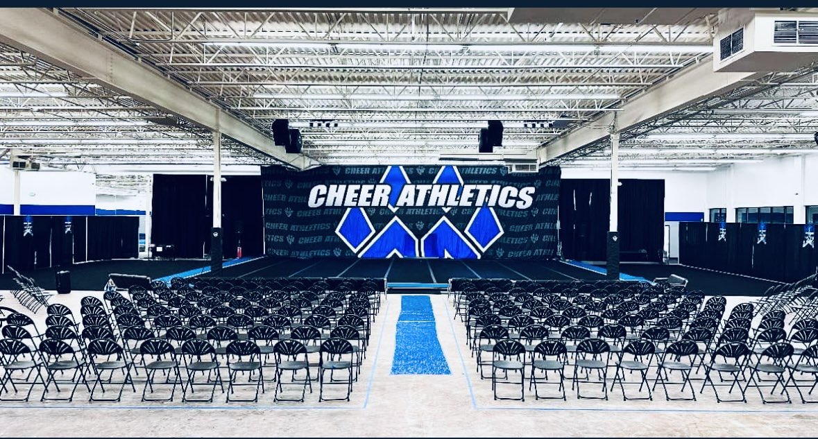 happimomof4's tweet photo. Our Blue Debut💙 Pretty Amazing! And in our home🤩#cheerathletics #g3fca2a #CArochester #webleedblue https://t.co/mh82BQb69Q