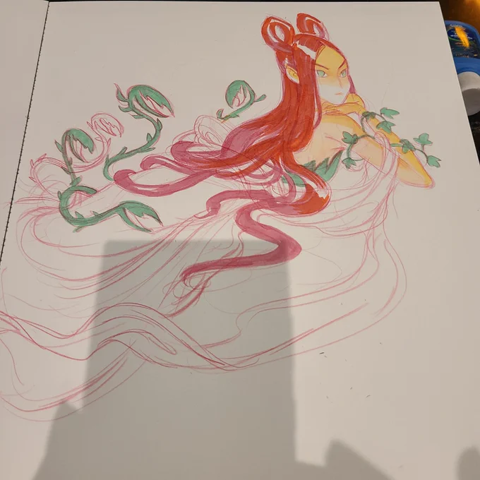Last doodle to end the night. 