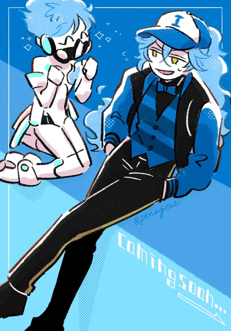 イデア氏誕生日おめでと〜〜〜ログボ、オルトだったよ〜〜〜〜(※過去絵再掲) 