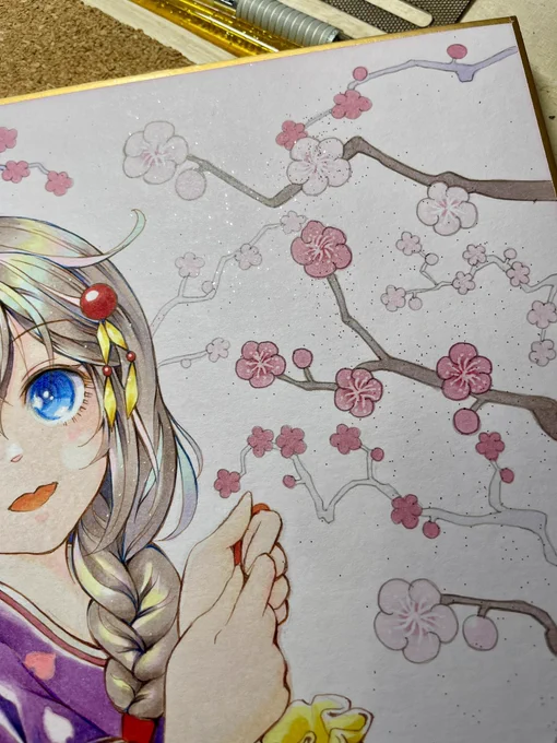 キラキラさせました。。。 