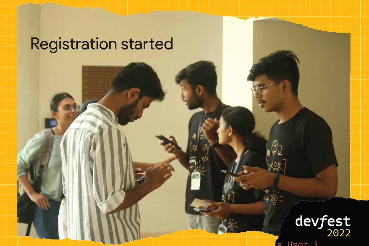 Namaskaram Kochi!!

Devfest Registrations started!!
Scope for sighting shooting starts on earth!Wish for a miracle and it may just come true

#devfestkochi #nammudekochi #gdgkochi