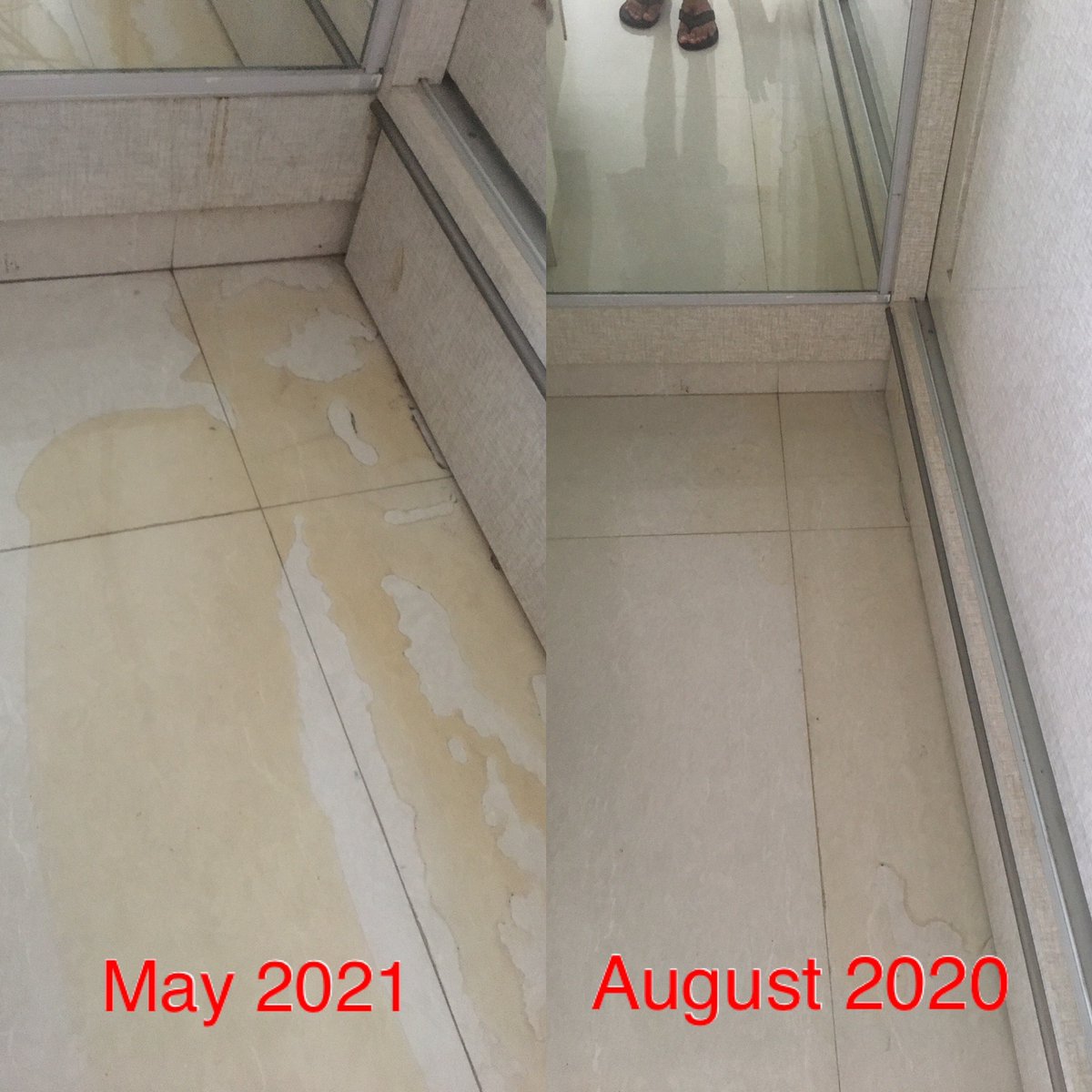 The sad reality of <a href="/adanirealty/">Adani Realty</a>. 

Had purchased an apartment in Andheri in 2019. In 2020 itself, there was leakage from the outside wall causing damage to my furniture. They did repair the wall, but fail to compensate for the furniture. 

#Adani