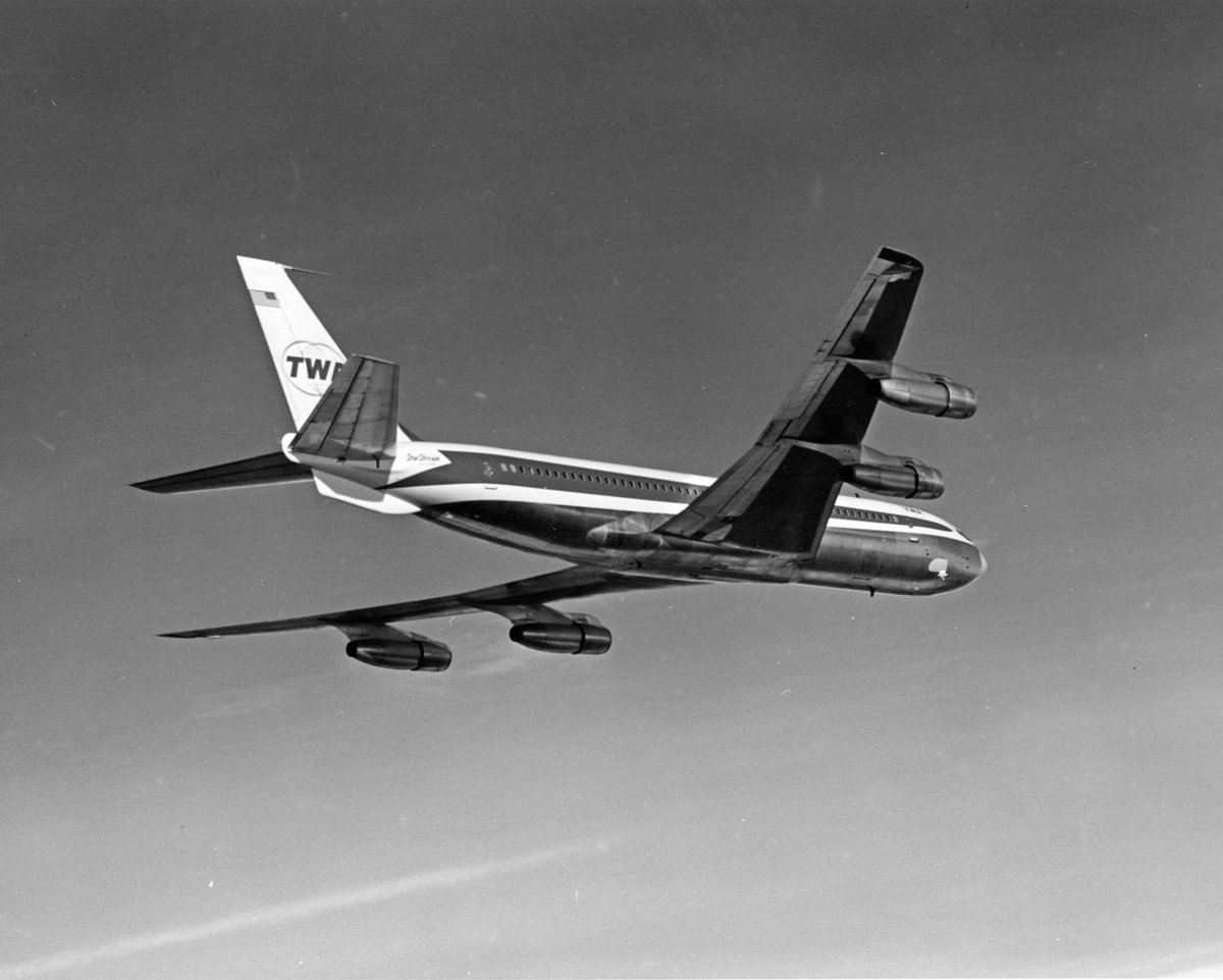 T W A Boeing 707-331 Star Stream.