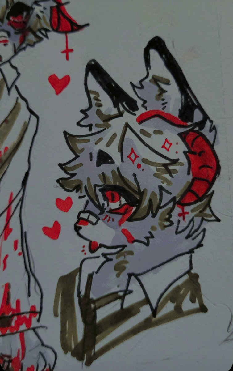 st4rch1ld404's tweet photo. new fursona ? :3 traditional sketches owo
#fursona https://t.co/2mXIIgPxJA