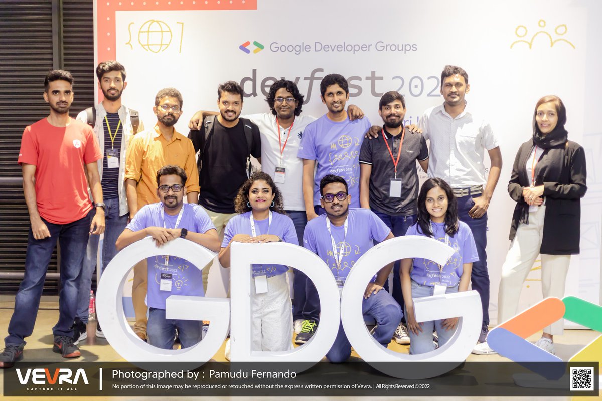 TSMPeiris's tweet photo. I had the honor of organizing and speaking at the DevFest Sri Lanka event, which gathered over 1600 people. Bringing 2022 to a close on a high note.
#DevFestLK #GDGSriLanka #GoogleDevelopers @GDGLK @googledevgroups https://t.co/LJ1kAxnJDI