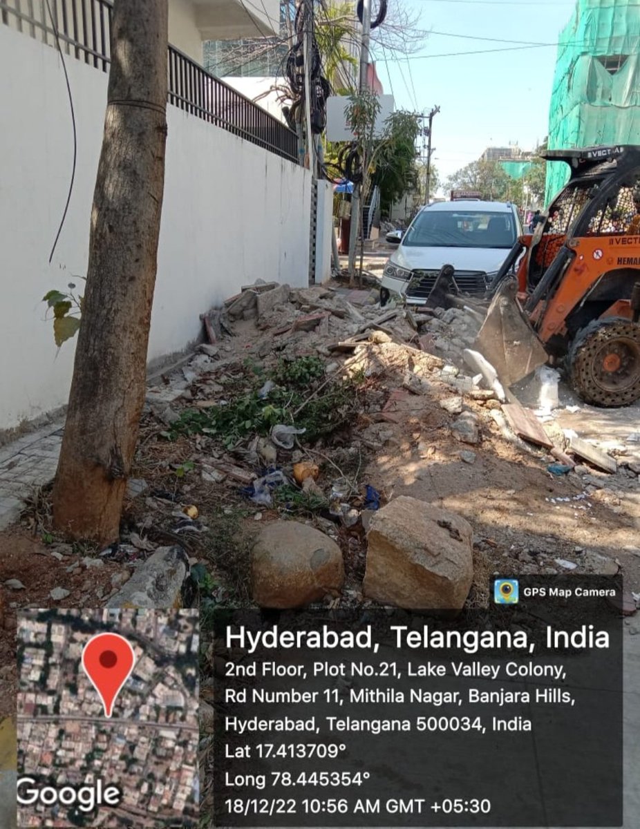 DeputyEE's tweet photo. @djbharatraj @GHMCOnline @CommissionrGHMC @KTRTRS Sir, complaint attended. https://t.co/7heKH9Fv47