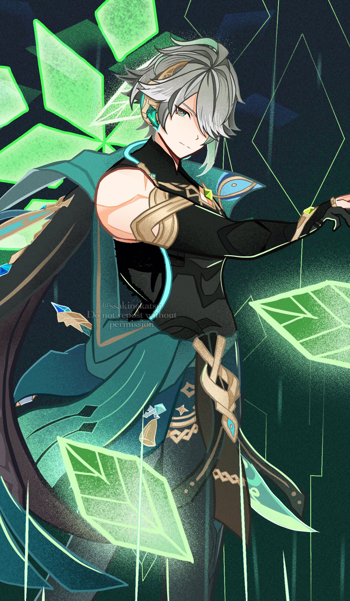 原神 アルハイゼン ホログラムカード アメリカ シアトル Teyv Sakine on X: