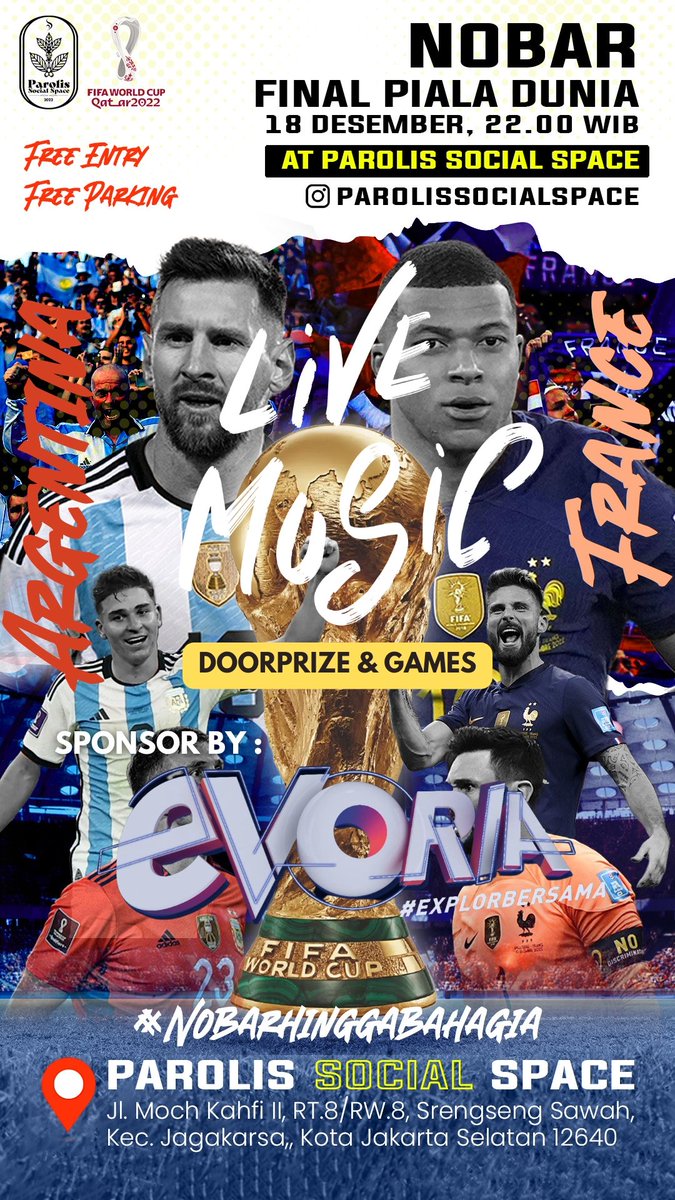 Jikiujung's tweet photo. @detikcom Yukk yg cari tempat nobar di sekitaran jaksel dan depok. Nobar seru ada hadiahnya pula!! 

Nobar bahagia rasakan #evoria https://t.co/HLGBM9Qy1d
