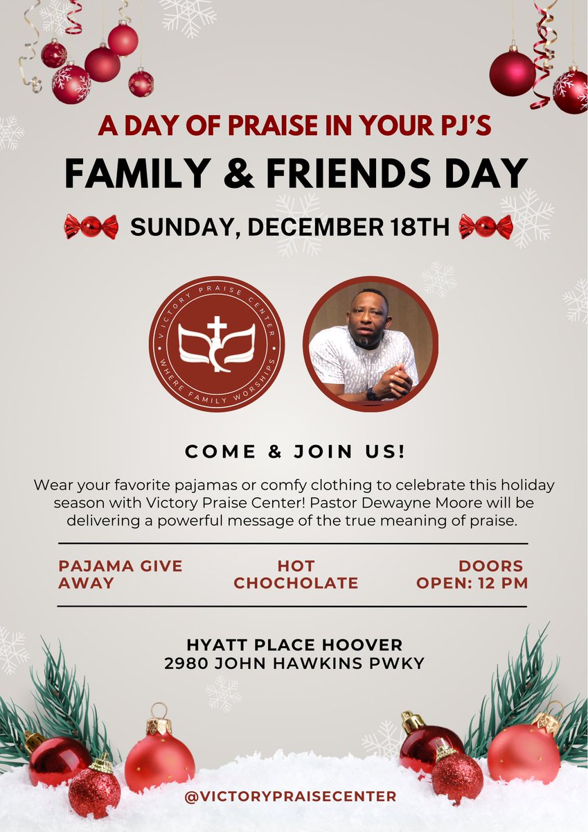 Join us for our Holiday Family and Friends Day …… TODAY.