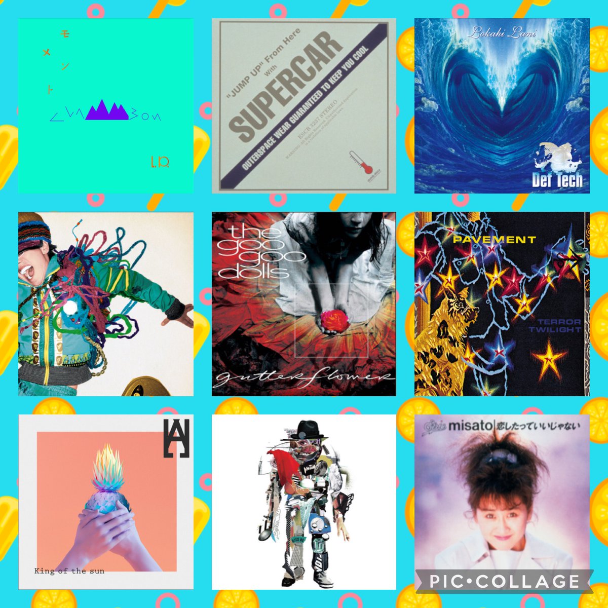 highlittle's tweet photo. 🎧12/18のBGM🎧
#クラムボン Lush Life!
#スーパーカー Jump
#DefTech KONOMAMA
#ハナレグミ あいのわ
#GooGooDolls Sympathy
#Pavement …And Carrot Rope
#Hallman I Miss Ya
#RADWIMPS 叫べ
#渡辺美里 恋したっていいじゃない https://t.co/ALHLOxgjbG