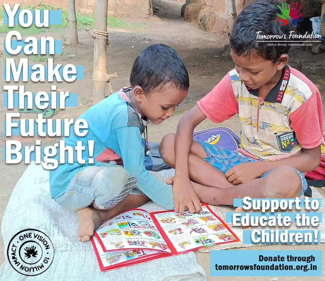 TF_India's tweet photo. We are trying to create a brighter tomorrow for each child.
Join us in building a better tomorrow.
#SBIfoundation #NSEF #HCLFoundation #giveindia #DellFoundation #NITIAayog #CoalIndia #tatatrust #skollfoundation #AdaniFoundation #knh #SunPharma #Indiasporaforum #Sattva https://t.co/zOFSpqDJ4B