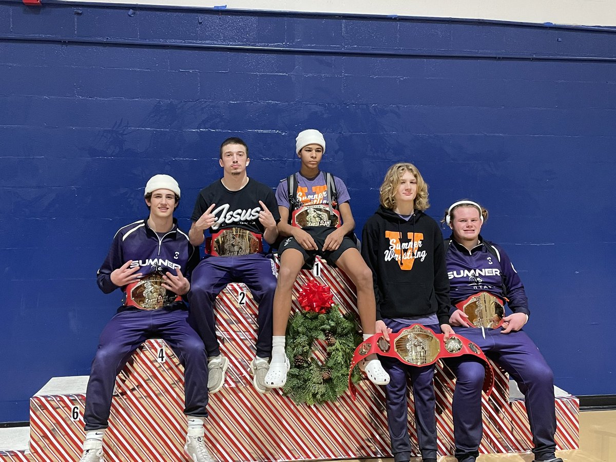 Five champions today!