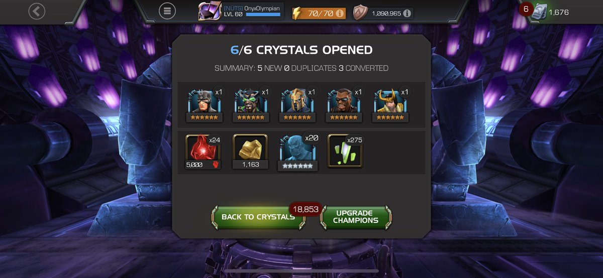 Finally opened my eop nexus. Galan’s good right? #mcoc