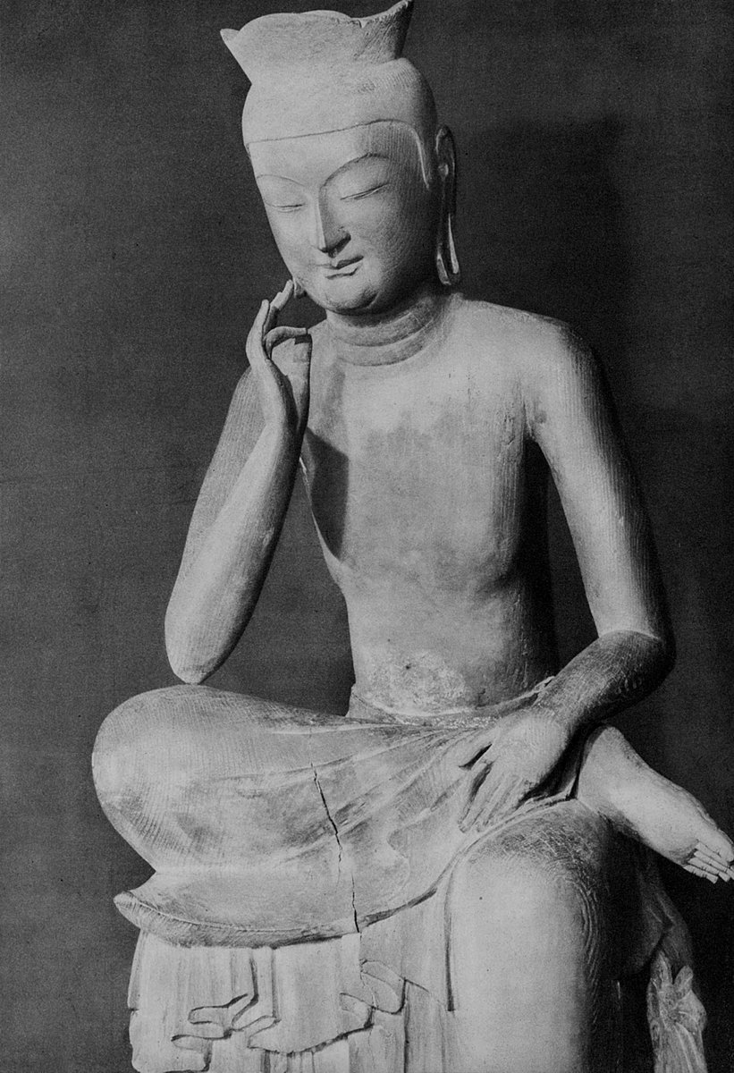 弥勒菩薩 日本美術史bot on X