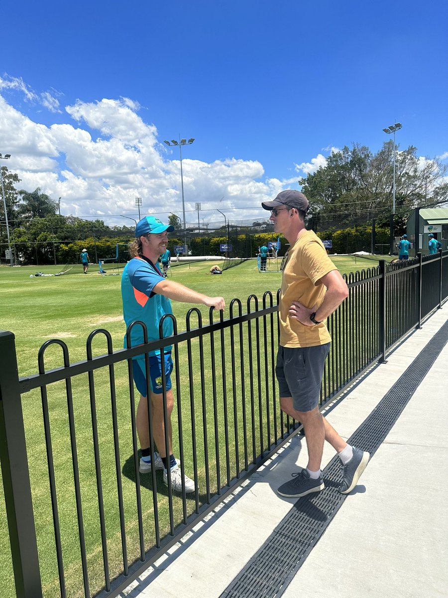 beastieboy07's tweet photo. Can’t believe it’s time to say goodbye to @ClancySinnamon, the creative genius who brought you every wonderful video you’ve seen from behind the scenes of Australian cricket since 2018 &amp; also the sweetest guy ever. You’ll only hear &amp; see a lot more from &amp; about this legend though https://t.co/O698vSv9Tl