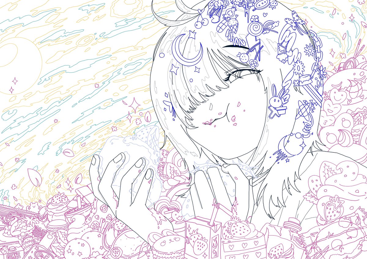JG000pt's tweet photo. Wip 
🍓🍓🍓 https://t.co/HovJ7tHonf