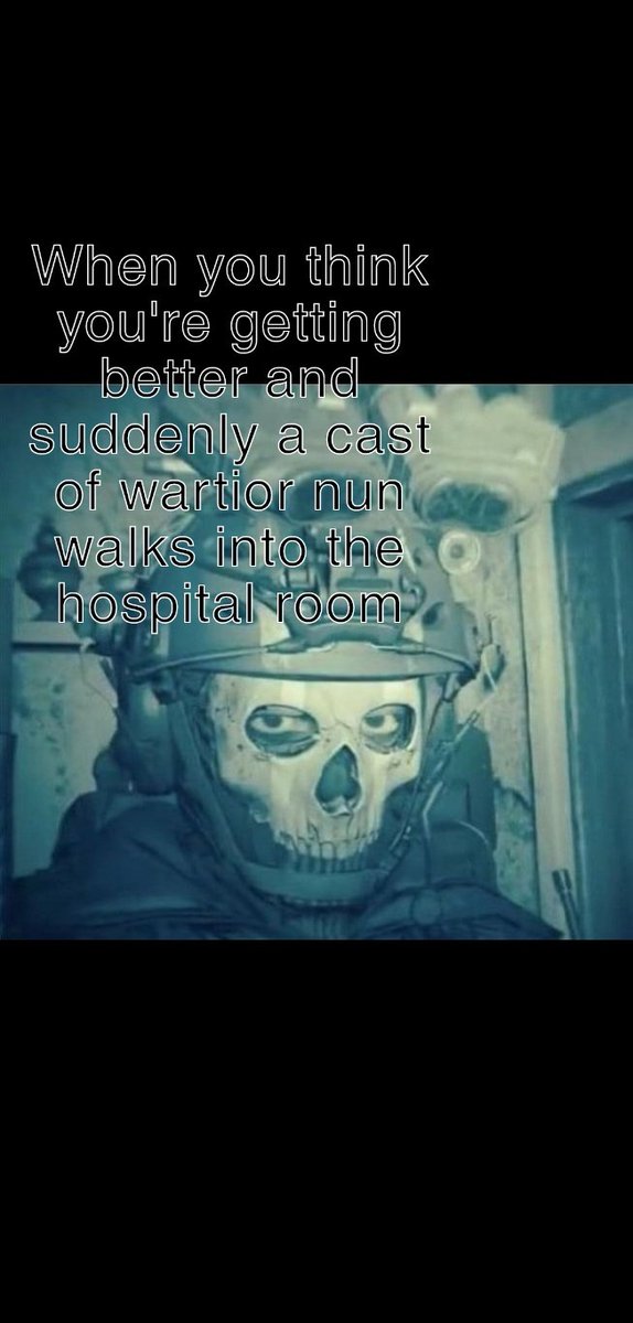 And they say:
"You're the real warrior"
"soon you will meet shanon and mary"
"In the next" 
#SaveWarriorNun