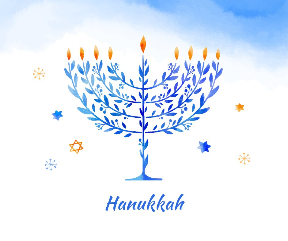 NWAmbulance's tweet image. As #Hanukkah begins today we’re wishing everyone celebrating a very peaceful Festival of Light, enjoy the celebration but please take care.
Hanukkah Sameach! 🕎