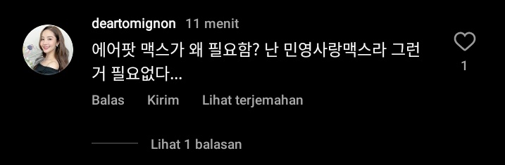 tiktikblue's tweet photo. Baruuu tau skrg komen di ig bisa di terjemaahin anjirrr. Kayak tiktok huhuhuuu https://t.co/qWqUgAeHd2