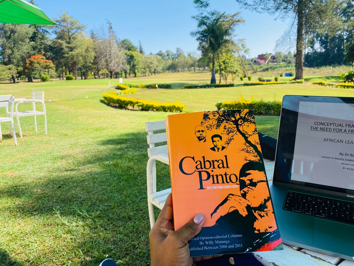 AngawaEA's tweet photo. Book 1/3

Cabral Pinto
@WMutunga under cover

Started on it yesterday, courtesy @NuriaBooks and boy oh boy! CJ wrote about everything that needed to be written about. A beautiful perspective on Kenyan issues: elections, foreign policy, free speech, revolution, women and justice… https://t.co/NrBFAC6ThX
