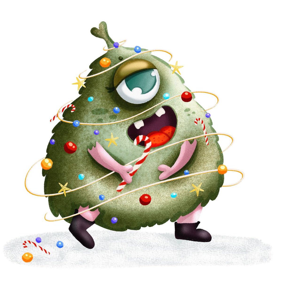 Christmas Monster 🎄💚

How do you imagine it? I am exactly like that! Funny and yes it's a Christmas tree! now we know who eats cookies under the tree)

0.01 ETH ( 5 editions)

I hope these works will cheer you up😊❤️!

Process ⬇️

opensea.io/assets/ethereu…