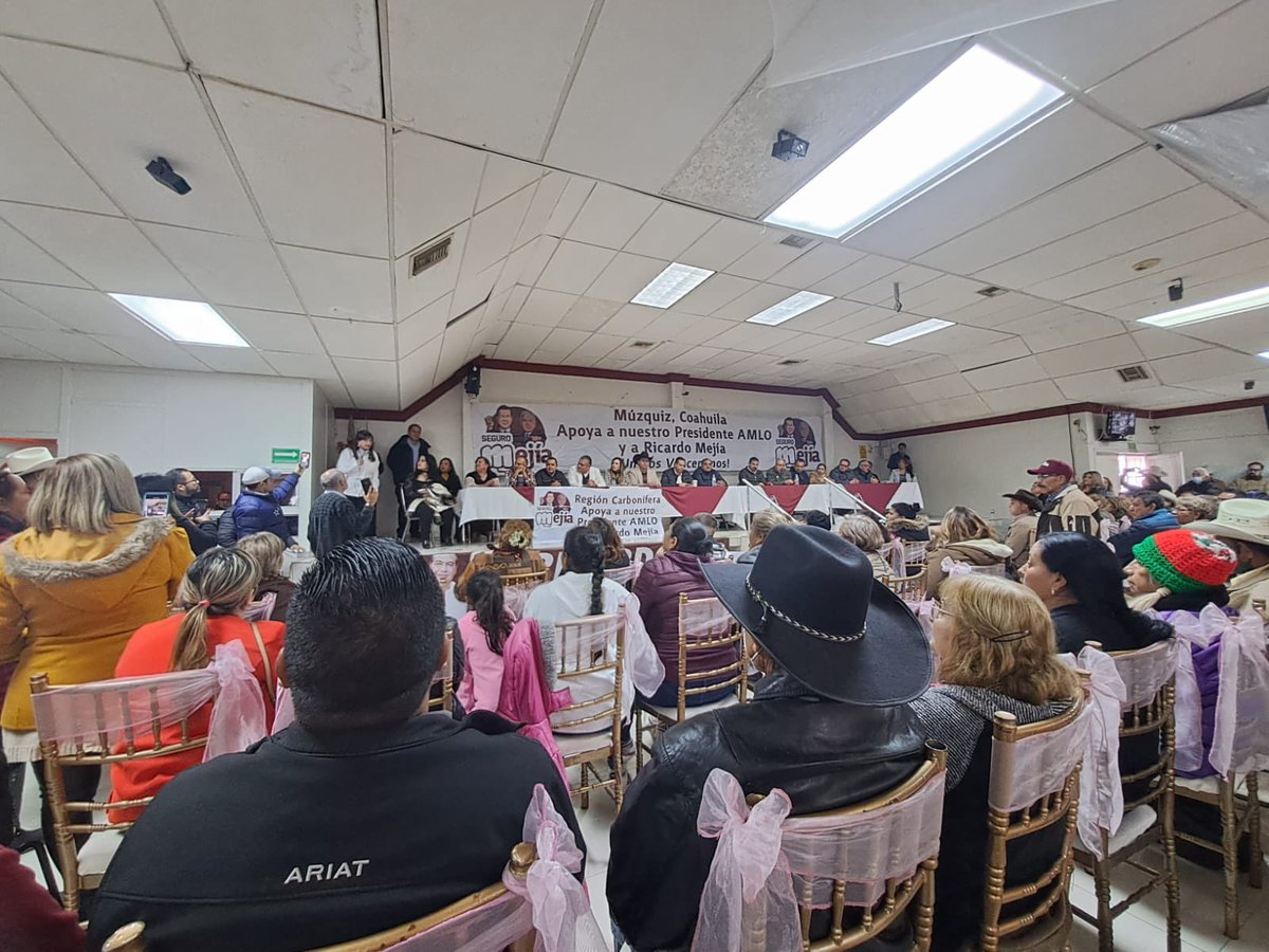 RicardoMeb's tweet photo. Constituimos el Movimiento Coahuilense por la Cuarta Transformación. Reuniones en #Sabinas, #Monclova y #Saltillo. Mañana en #Torreón y #Matamoros. https://t.co/AxCmbrk4WL