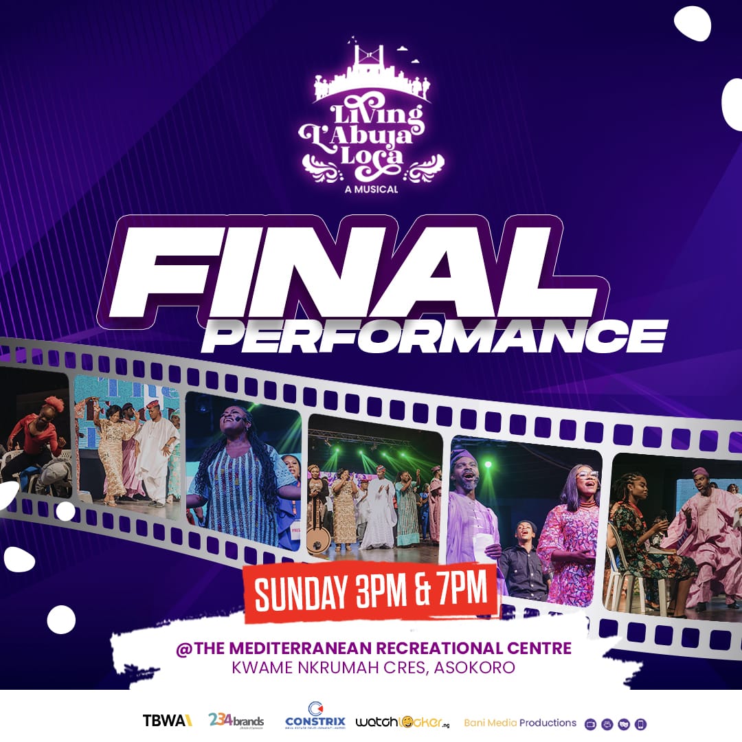 EniolaShitta's tweet photo. Ladies and Gentlemen,
Looking forward to seeing you there as we wrap up today. Please come out.
xoxo.
#LLALTheMusical https://t.co/RU2qqVmZRQ
