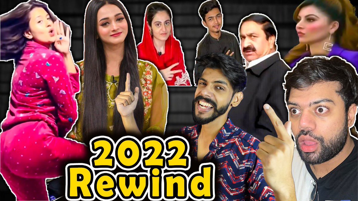 Mithii_Mithii's tweet photo. Pakistan Rewind 2022 | Mithi Mithi
https://t.co/kukvQEUZgo
#2022rewind #ByeBye2022 #welcome2023 https://t.co/gP0FhI1TTz