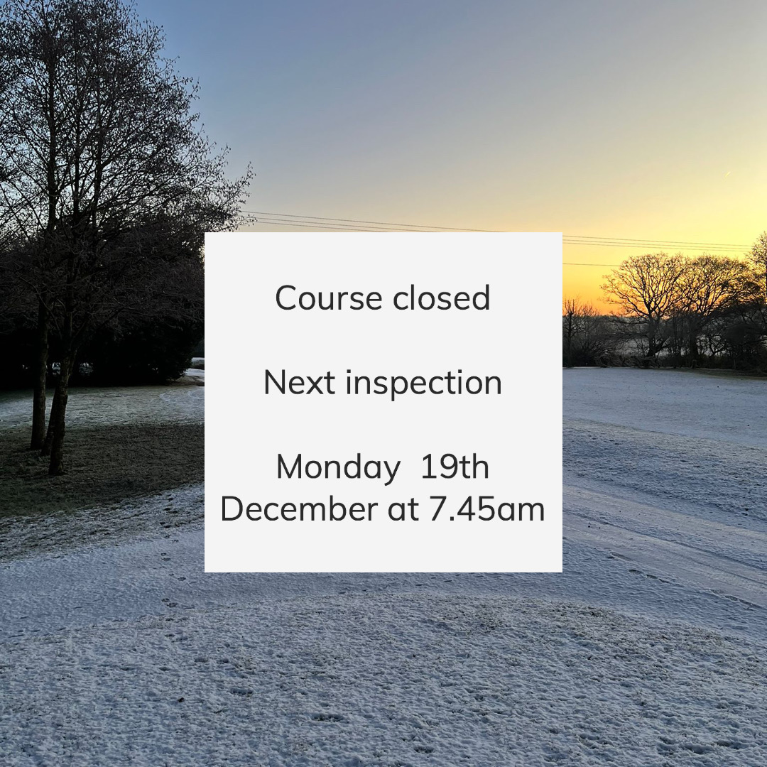 golfbhgc's tweet photo. Course closed, next inspection Monday 19th 7.45am #berringtongolf #berringtonhall #closed https://t.co/b4a2748q4q