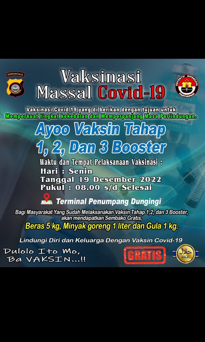 #polripresisi
#polresgorontalokota
#divisihumaspolri
#temanpolisi
#humaspolresgorontalokota
#kapolresgorontalokota
#polsekdungingi