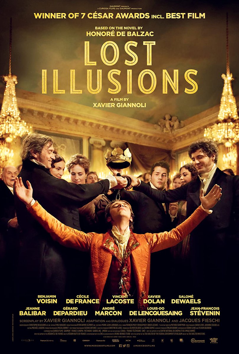 #LostIllusions Wonderful film. Shoutout to @3xchair for the recommendation.
