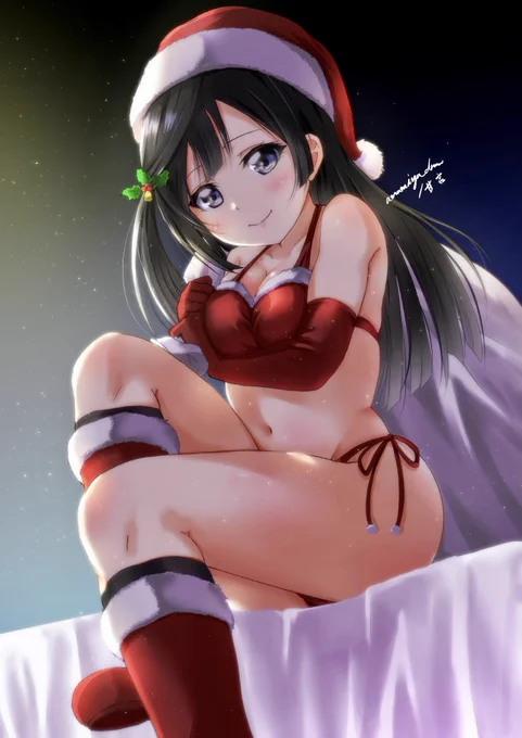 #くそ寒いので水着絵を貼る 
