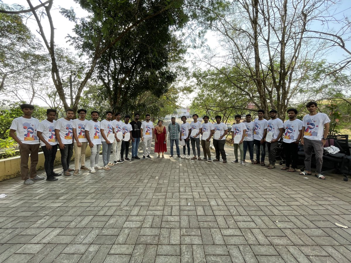 inventosh's tweet photo. Inventosh is thrilled to announce that the workshop on #Starknet and #Cairo was a huge success! Thanks to all attendees, Speakers (@Shebitweet &amp; @printfjoby), &amp; sponsor @StarkWareLtd, who made this event possible. Special gratitude to Mangalam for a platform to conduct this event https://t.co/enJrjaWBbS