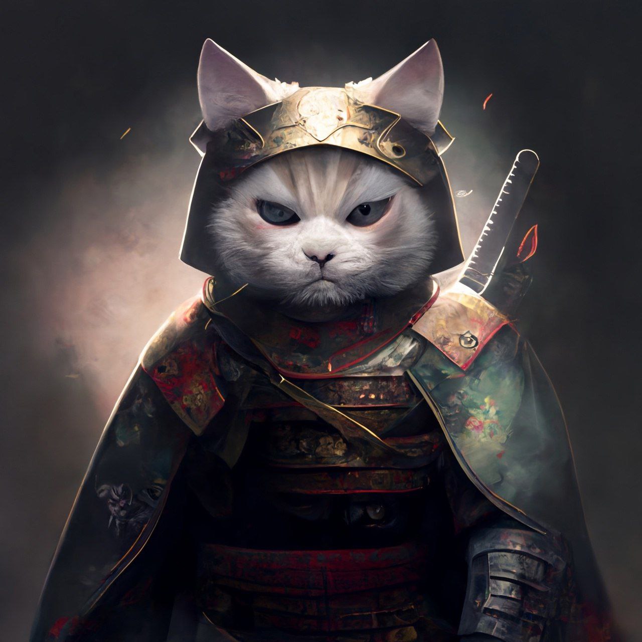 Коты Супергерои арт