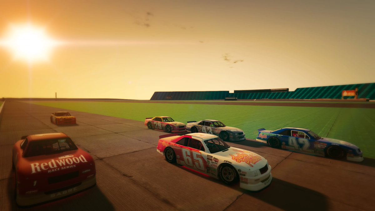 NASCARPortOPoty's tweet photo. My first ever GTA championship and its in the league that started it all! This will forever be my favorite milestone in something thats made so many friendships and great memories, I will look back at this day and the first thing I'll remember is all the people I raced with #SCNS https://t.co/VjbESPtz2g