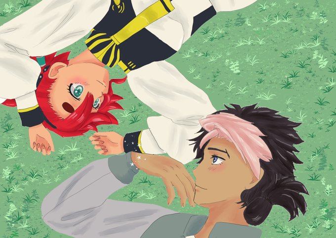 ボブスレ(グエスレ)二人は手がちょっと当たっちゃっただけで照れちゃうんだよね。初々しいね 