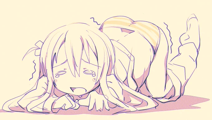 10分と縞パンで2分ロスタイム… 