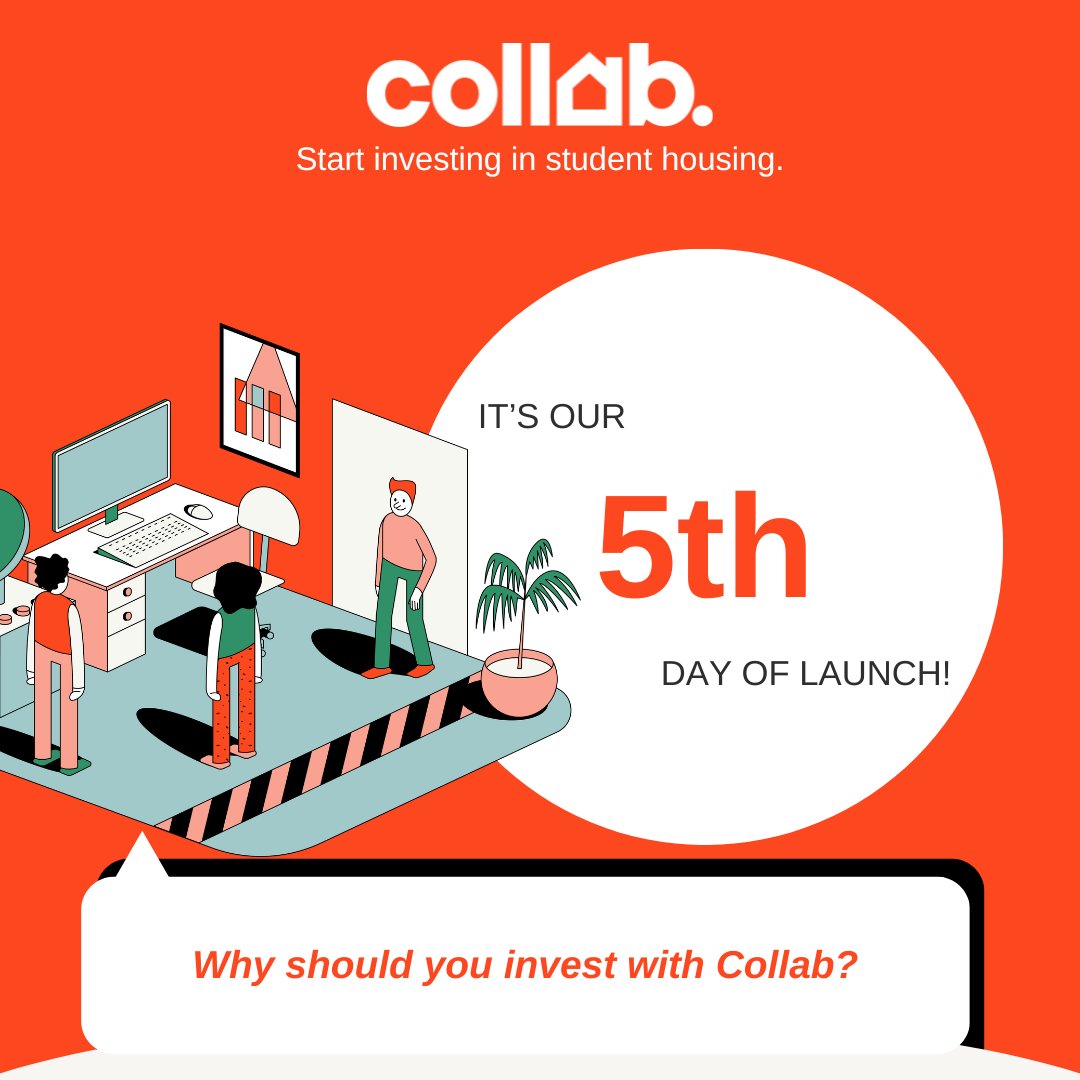 CollabHomeHQ's tweet photo. 💫 What makes Collab unique? We make co-owning an income-producing student housing property possible and simple for everyone. We are democratizing the way you invest in real estate.

Read more about Collab: https://t.co/W03yP3yzBx

#Collab #CollabHome #Startup
#Investwithcollab https://t.co/JtVN3NbOQy